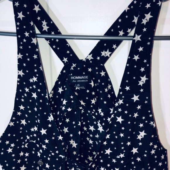 HOMMAGE LOS ANGELES [LIKE NEW] Star Print Dress - Picture 3 of 4